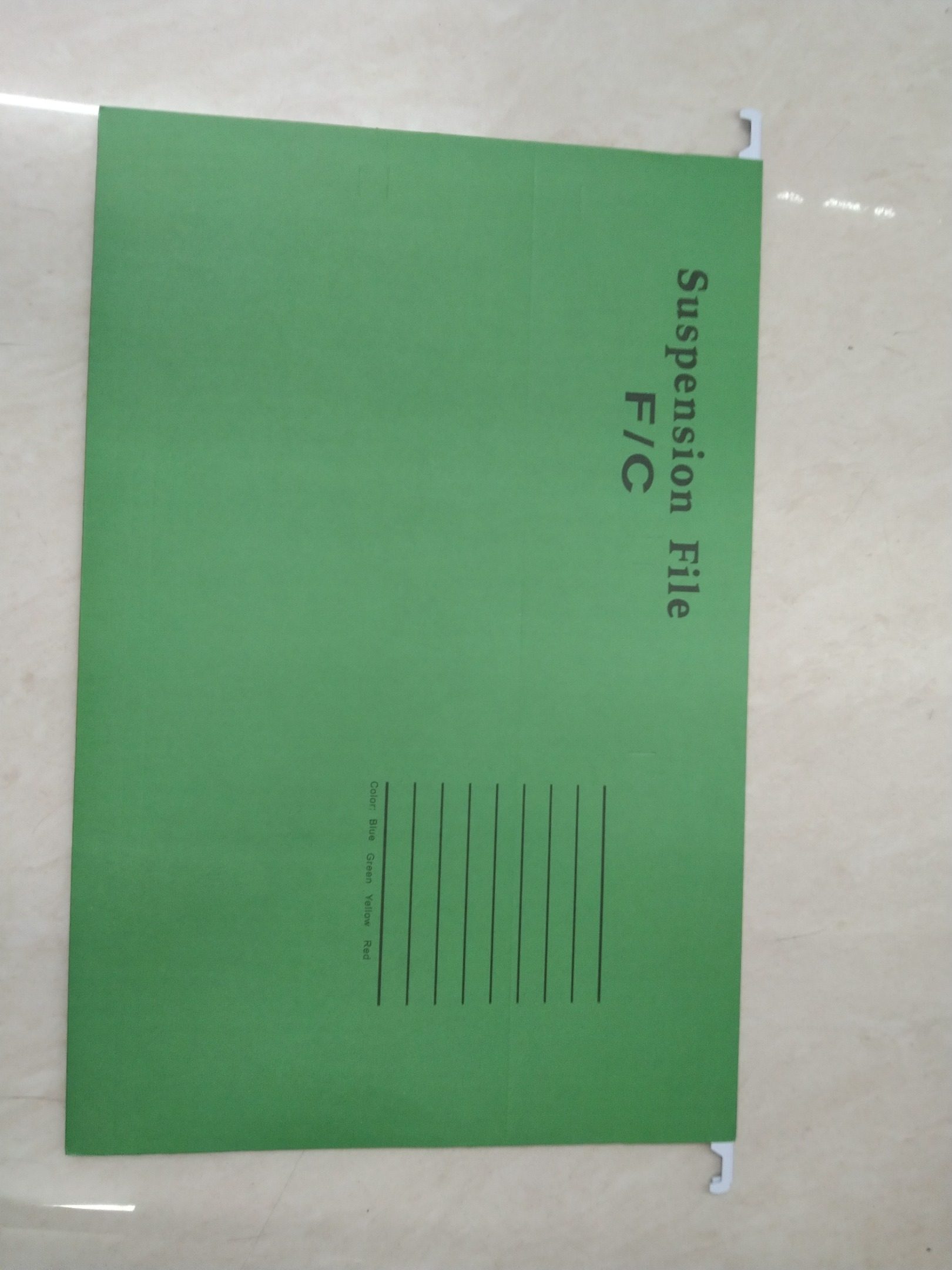 FC paper hanging clip